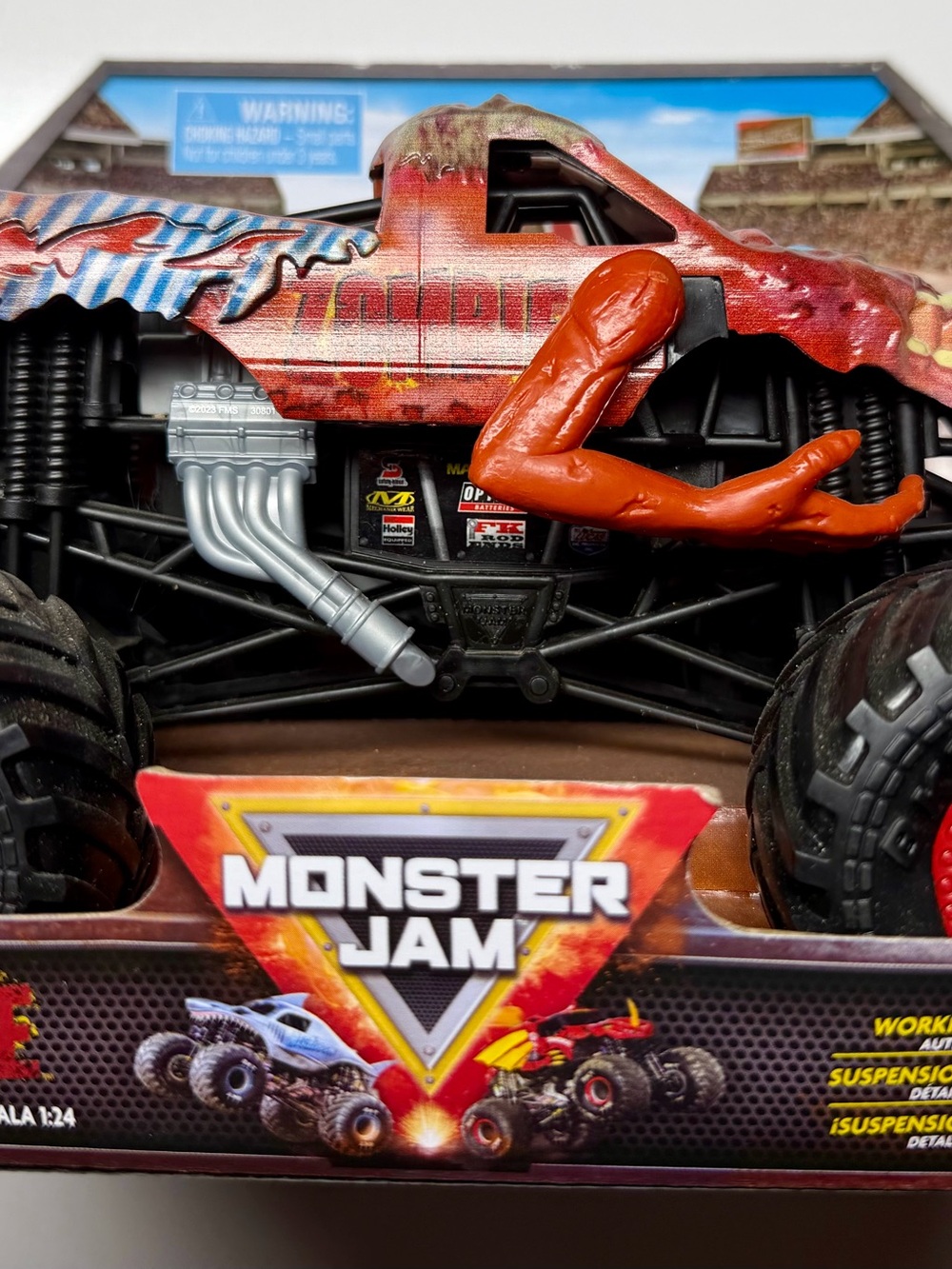 2023 Monster Jam Zombie Monster Truck 1:24 Series 19 NEW